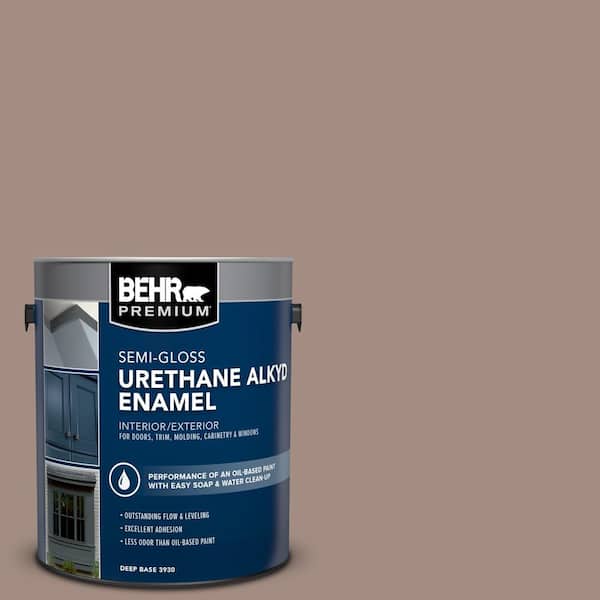 BEHR PREMIUM 1 gal. #770B-5 Country Club Urethane Alkyd Semi-Gloss Enamel Interior/Exterior Paint