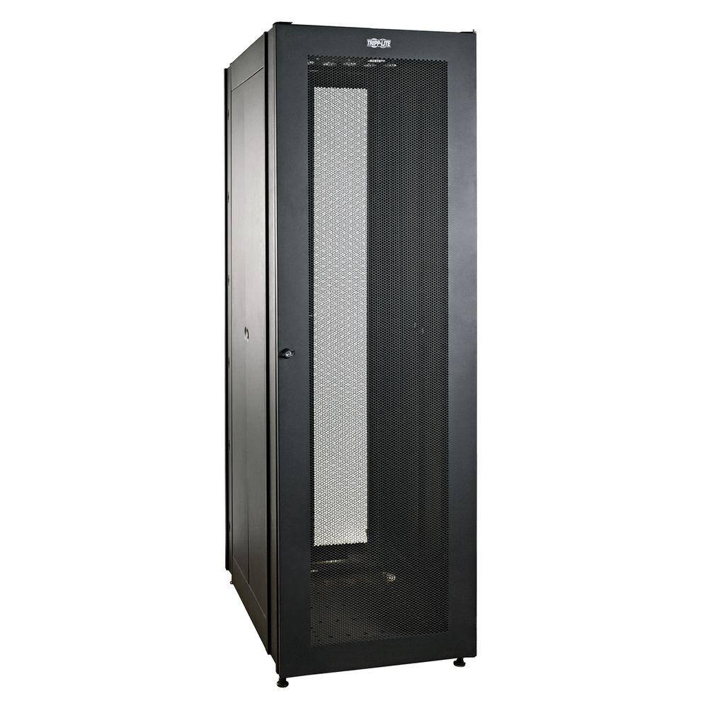 Tppl Unit Rack Tripp Lite SmartRack 42-Unit Rack Enclosure Cabinet SR2000 - The Home Depot