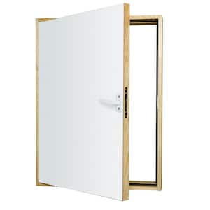 DWK Wall Hatch 21 in. x 31 in. Wooden Insulated Access Door
