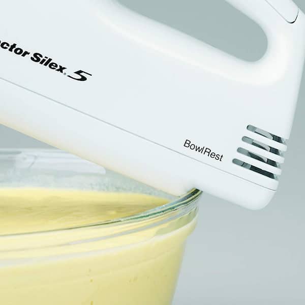 SOLAC 5-Speed Black Turbo Hand Mixer with Beaters and Dough Hooks S9210-A -  The Home Depot