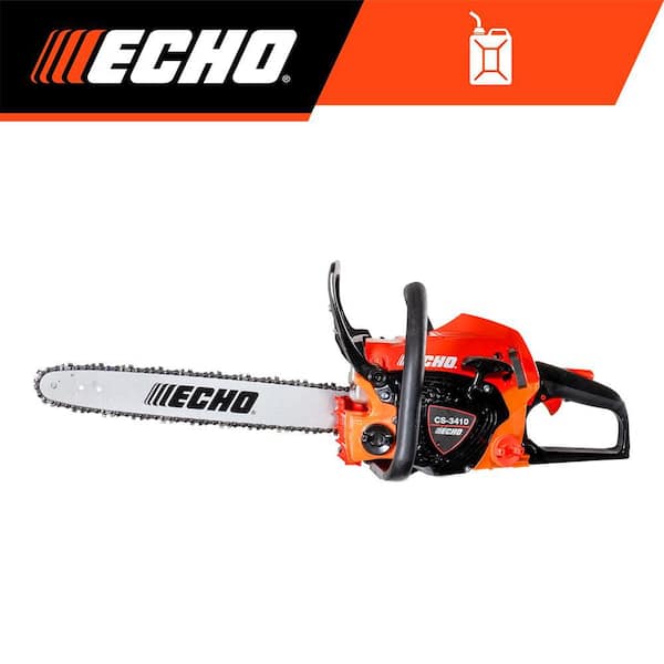 14 in. 34.4 cc Gas 2-Stroke Rear Handle Chainsaw with Automatic Chain Oiler
