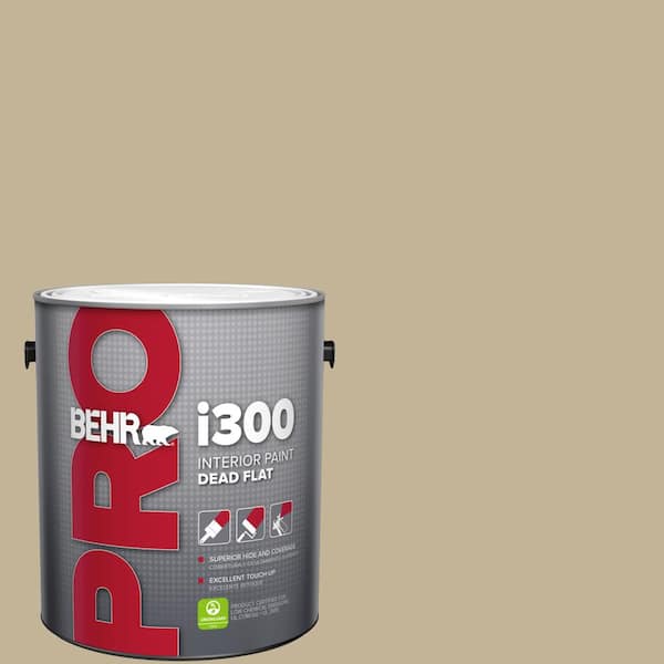 BEHR PRO 1 gal. #ECC-21-2 Palisade Dead Flat Interior Paint