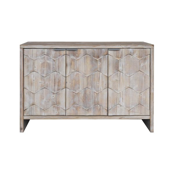XUJMK Kitchen 46 in. W x 16 in. D x 32 in. H Beige Linen Cabinet, Accent Storage Cabinet for Living Room, Entryway, Hallway
