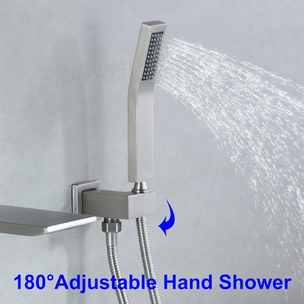 SOMATHERM for You-Robinet Adjustable Watering - Waterproof Guarantee - Flat  Reversible Handle - Male 20/27 - Male 20/27 - Nickel-Plated Brass