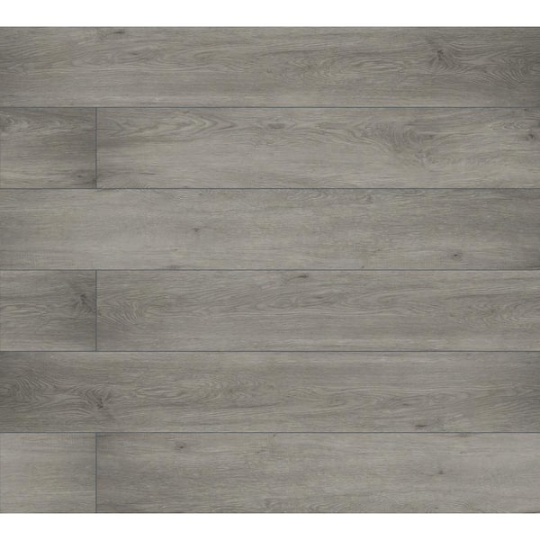 A&A Surfaces Moses Lake 12 MIL x 9 in. x 60 in. Waterproof Click Lock Luxury Vinyl Plank Flooring (22.44 sq. ft./case)
