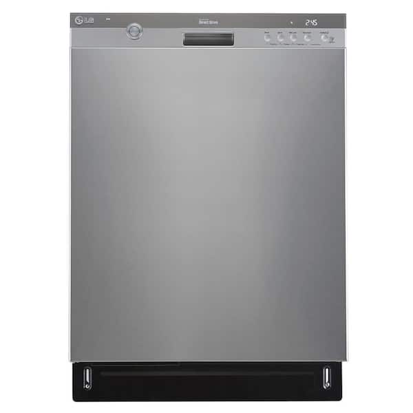 LG Front Control Tall Tub Dishwasher with 3rd Rack in Stainless Steel with Stainless Steel Tub