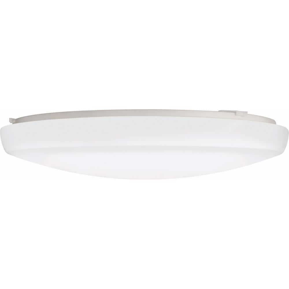 Lithonia 20-Inch White LED Flush Mount Light Fixture