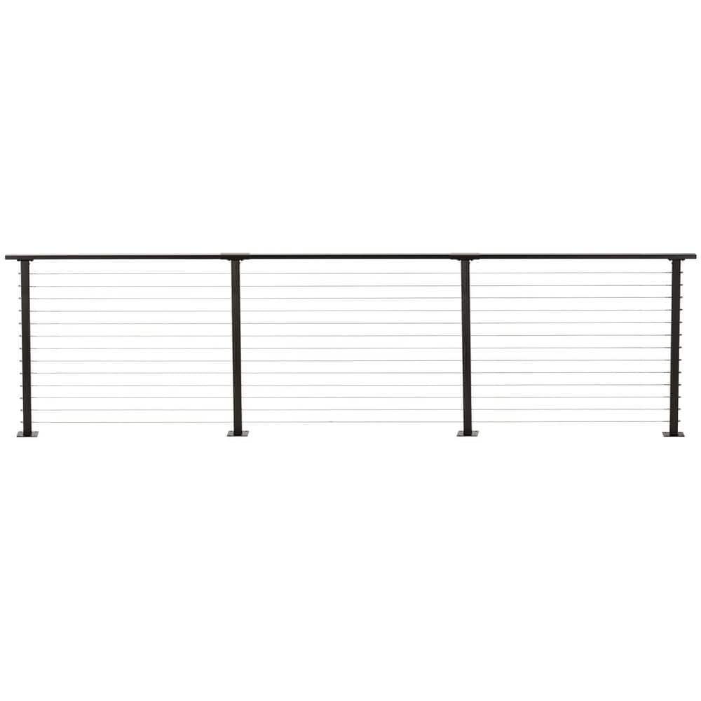18 ft. Deck Cable Railing, 42 in. Base Mount, Bronze price history on PriceWatchPro