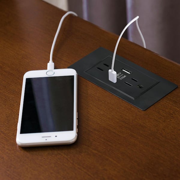 Nightstand usb outlet discount