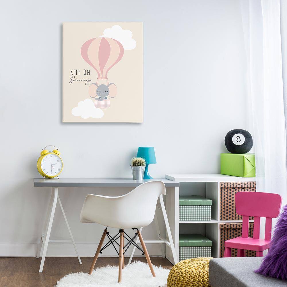 Inspiring Keep On Dreaming by Chen Alyesh Unframed Typography Graphic Art Print 40 in. x 30 in. price history on PriceWatchPro