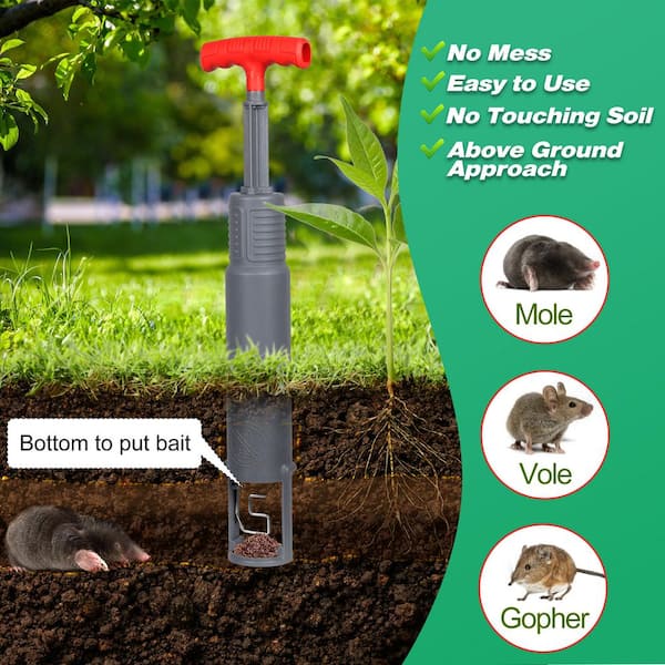 Mole Trapping Set Gopher Trap Vole Killer Outdoor Gopher
