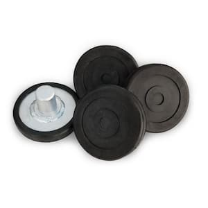 2 Post Pad for 2 Post Car Lifts with up to 10000 lb. Capacity, 35mm Pin, Includes Polyurethane Tuf-Pad, Set of 4