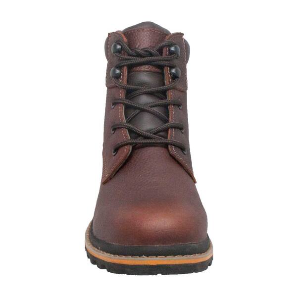 AdTec Men's 6'' Work Boots - Soft Toe - Brown Size 8.5(W) 9800