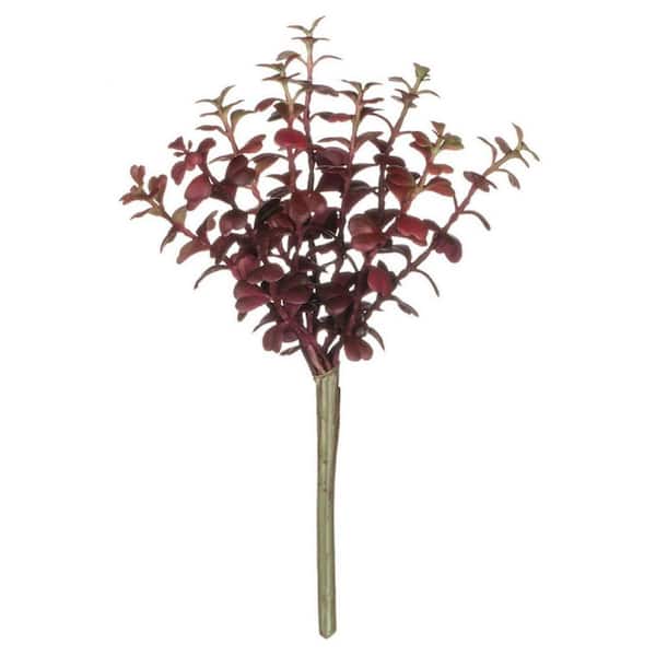 SULLIVANS Artificial 9 in. Purple Succulent Pick