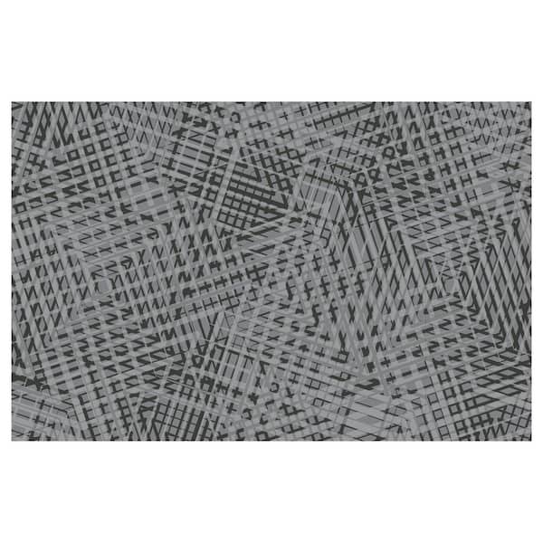 Bungalow Flooring FlorArt 22 in. x 34 in. Crosstown Indoor Low Profile Decorative Kitchen Mat