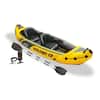 Intex Explorer K2 Yellow 2-Person Inflatable Kayak with Oars and Air Pump (2 -Pack) 2 x 68307EP - The Home Depot