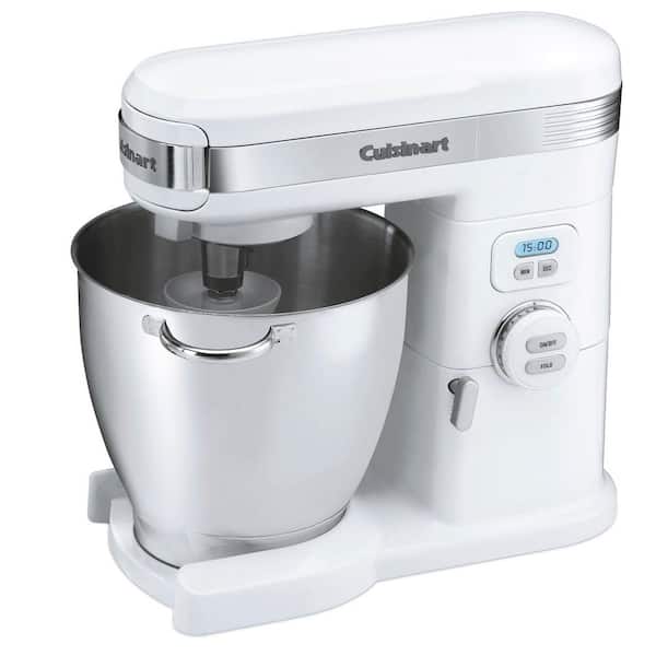 Cuisinart 7 Qt. 12-Speed White Stand Mixer with Attachments