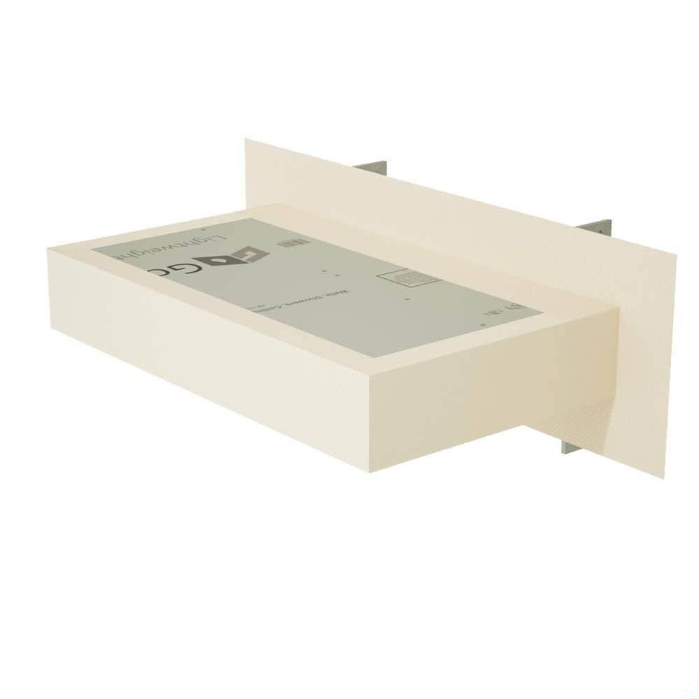 46 in. x 14 in. x 4 in. Wall Floating Bench Shower Kit with GoBoard-Original Shower Bench Bracket price history on PriceWatchPro