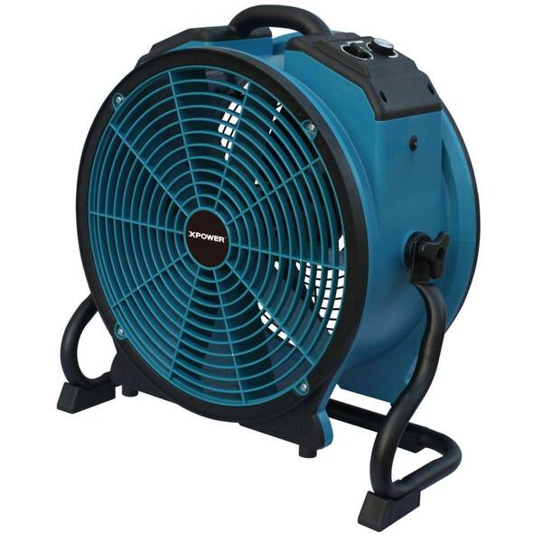 XPOWER TurboPro 16 in. Variable Speed Axial Fan with Daisy Chain and 3-Hour Timer