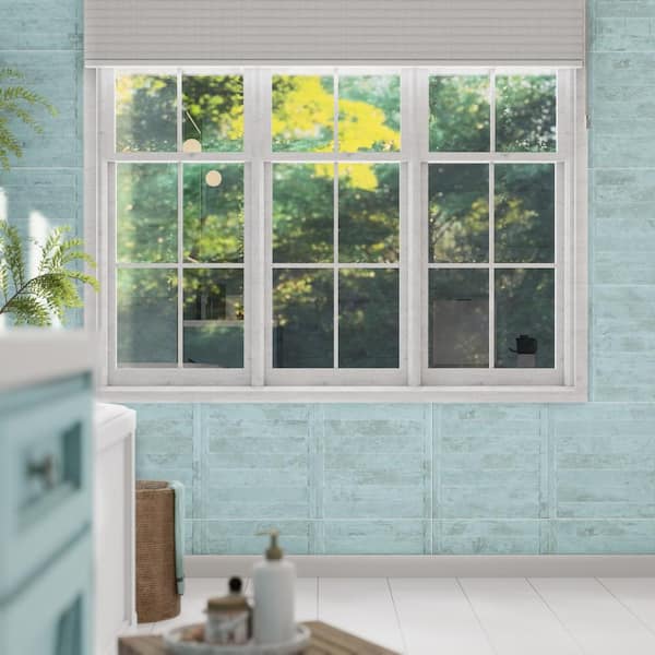 Habanera Decor Azul 11-7/8 in. x 35-1/2 in. Fluted Ceramic Wall Tile (14.75 sq. ft./Case)