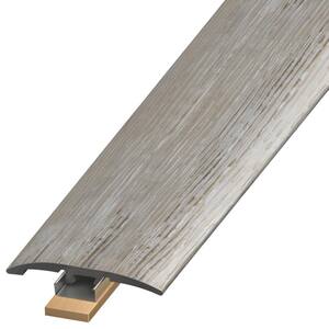 DuraDecor Classy Chic Posh Pine 0.25 in. T x 2 in. W x 94 in. L 3-in-1 Transition Molding