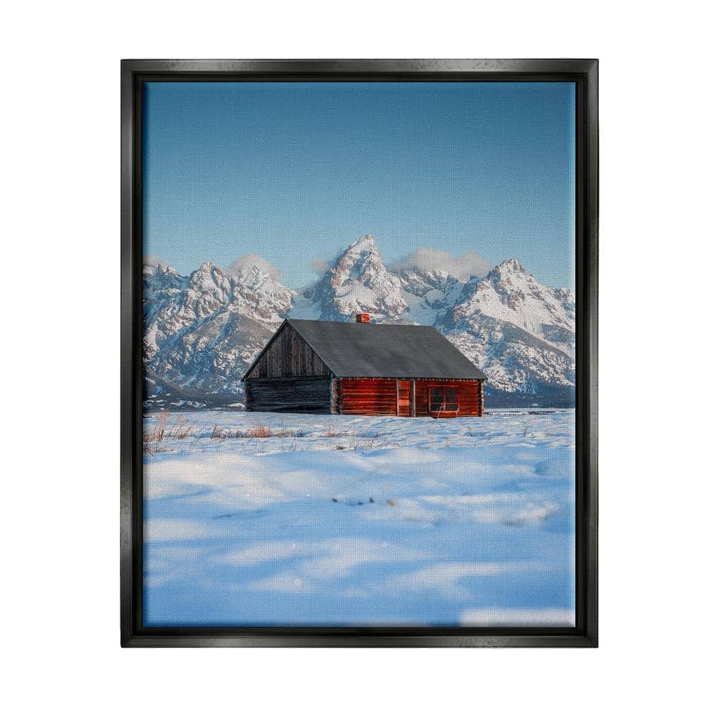 Stupell Industries Cabin in Snowy Mountains by Jared Kreiss 1