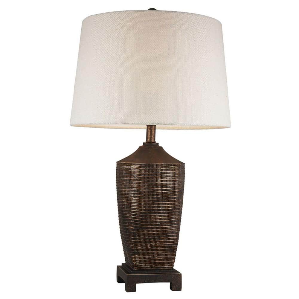 30 in. Bronze Standard Light Bulb Urn Bedside Table Lamp price history on PriceWatchPro