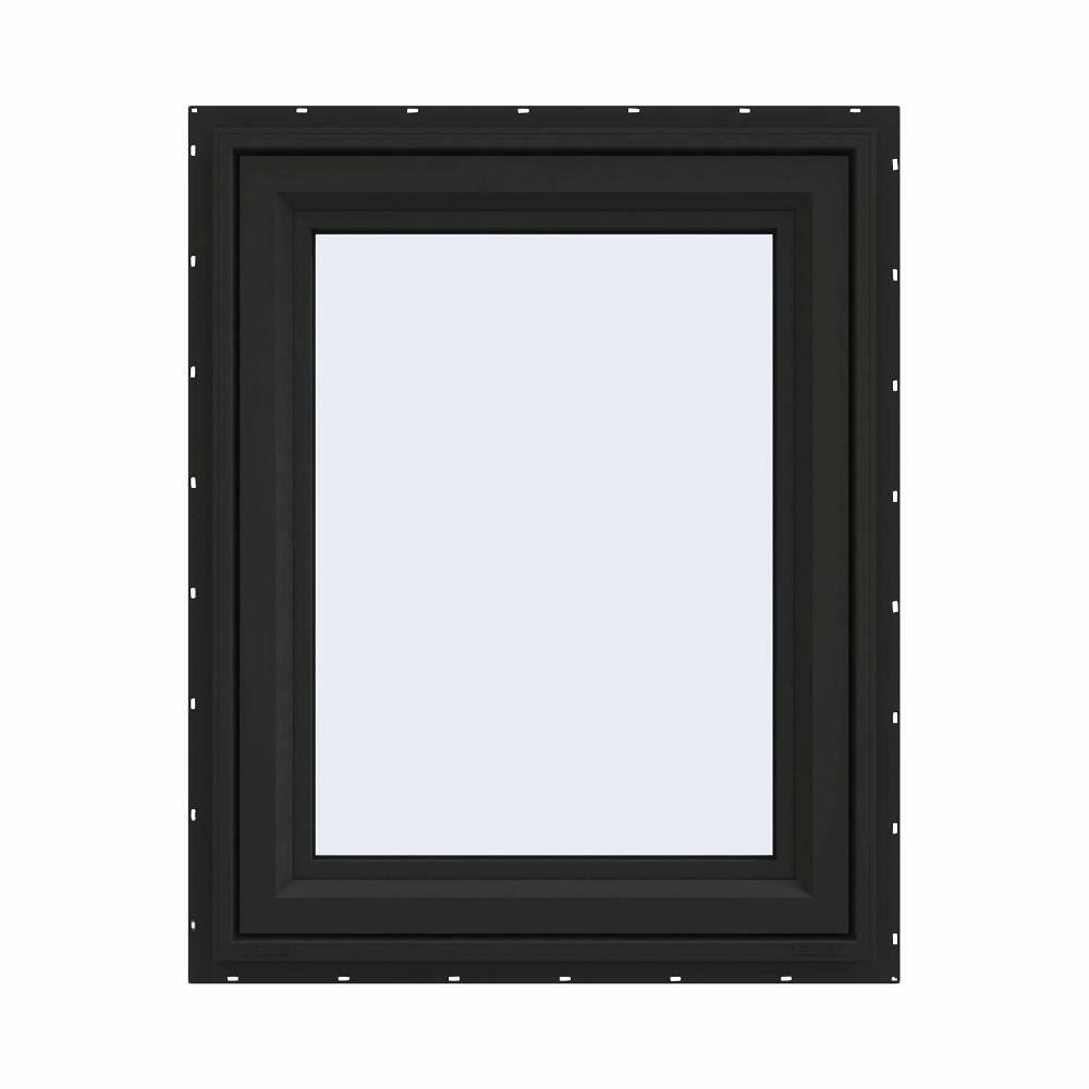 30 in. x 36 in. V-4500 Series Bronze FiniShield Vinyl Right-Handed Casement Window with Fiberglass Mesh Screen price history on PriceWatchPro