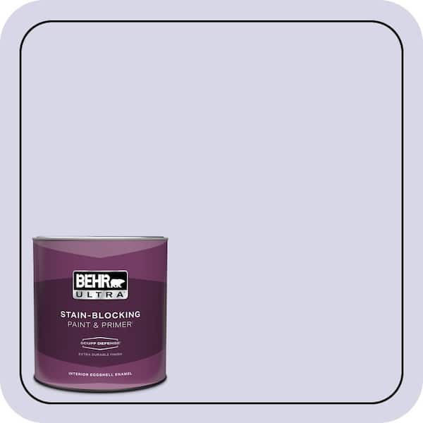 BEHR ULTRA 1 qt. #630A-2 February Frost Extra Durable Eggshell Enamel Interior Paint & Primer