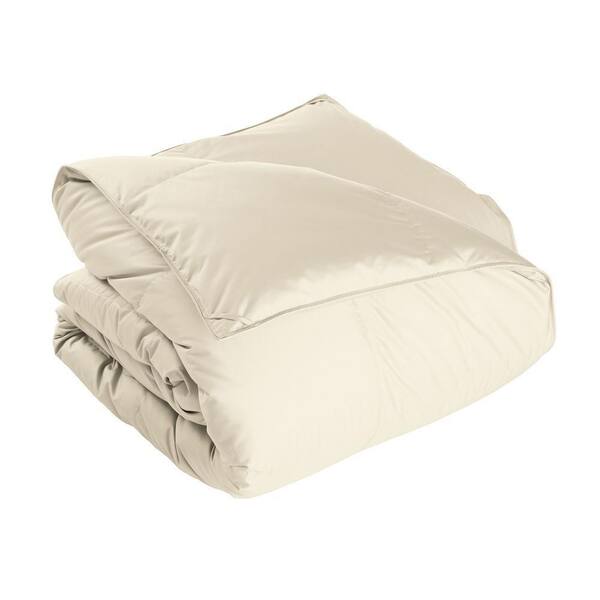 The Company Store Alberta Extra Warmth Ivory King Euro Down Comforter