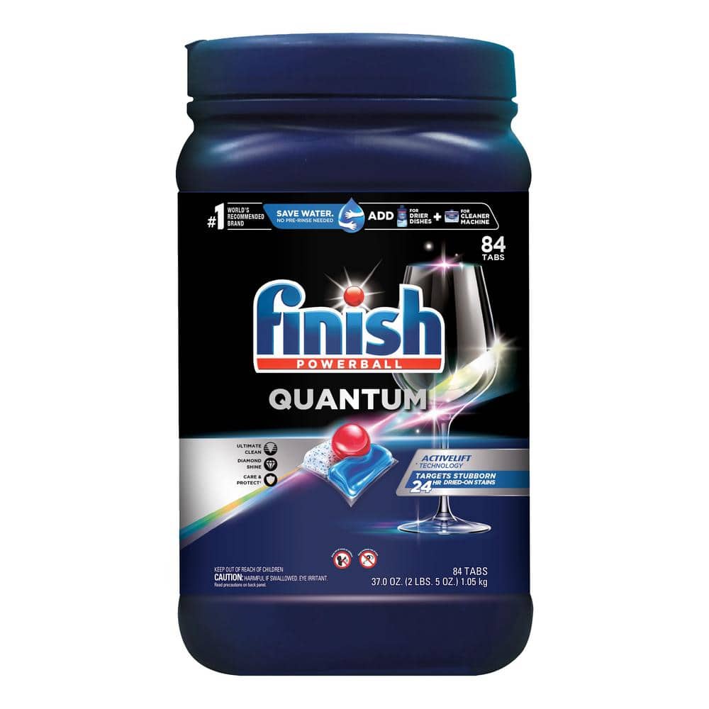 2PCK Finish Powerball Quantum Dishwasher Detergent 15 Tabs Each No Pre Rinse