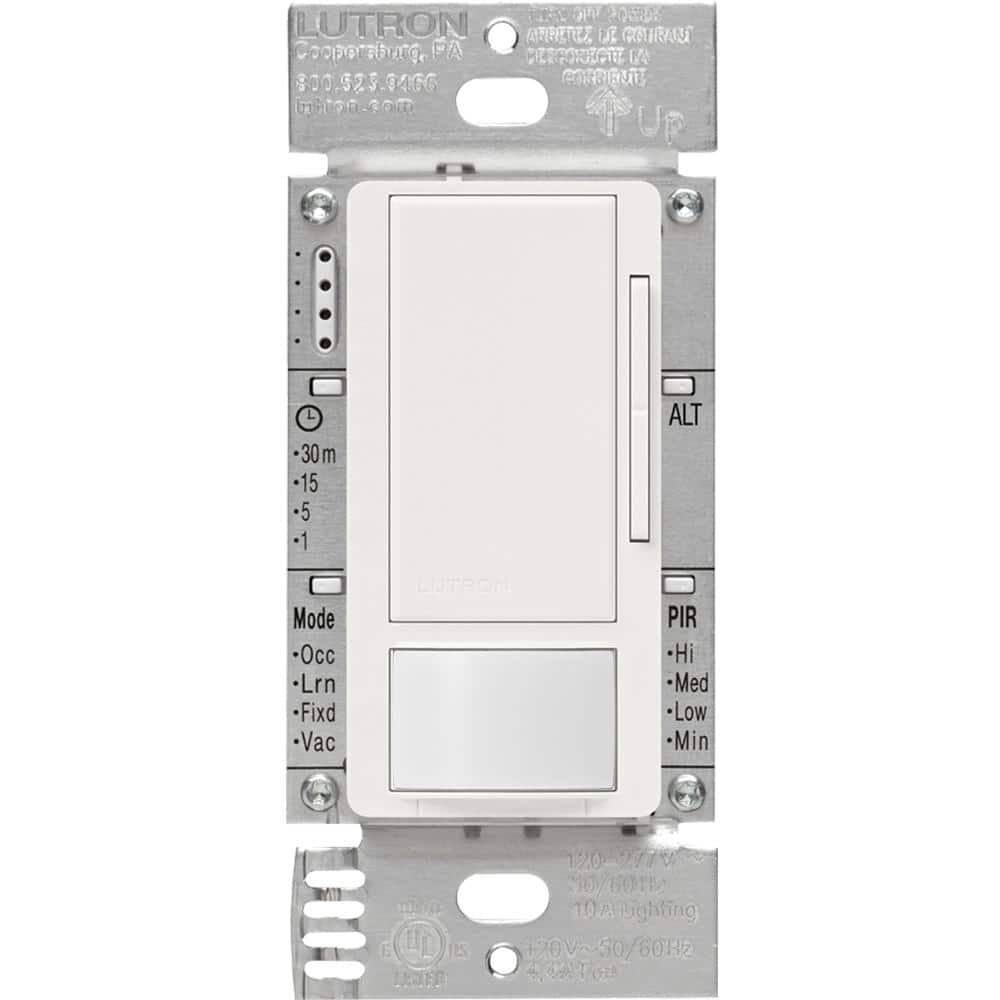 Maestro 0-10 Volt Dimmer Sensor Switch, 8A/120-277 Volt, Single-Pole/3-Way, White (MS-Z101-SW) price history on PriceWatchPro