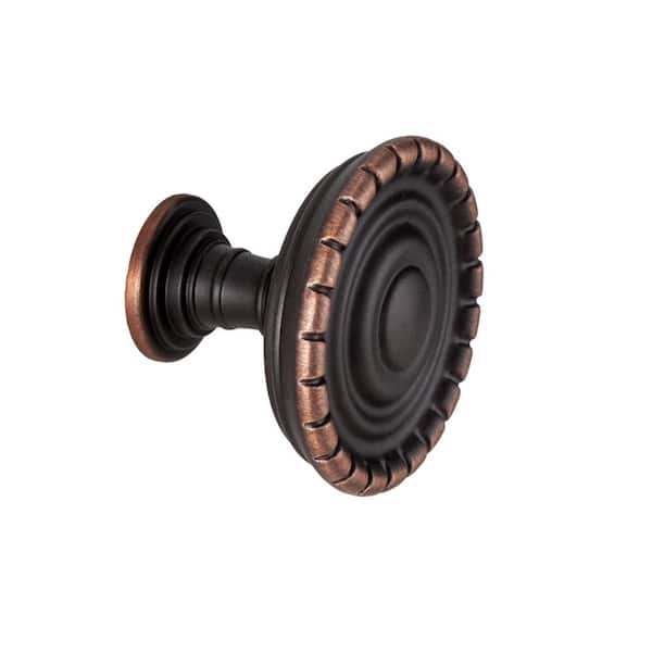 Sumner Street Home Hardware Charlotte 1-1/4 in. Oil Rubbed Bronze Round Cabinet Knob