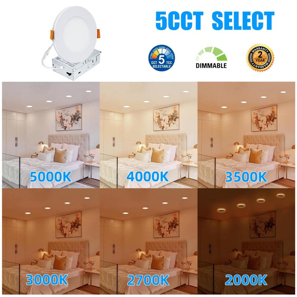 Bronze Hardwired LED Outdoor Wall Pack Light with Dusk-to-Dawn Sensor