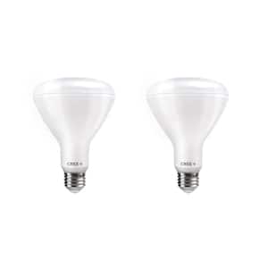 65W Equivalent Soft White (2700K) BR30 Dimmable Exceptional Light Quality LED Light Bulb (2-Pack)