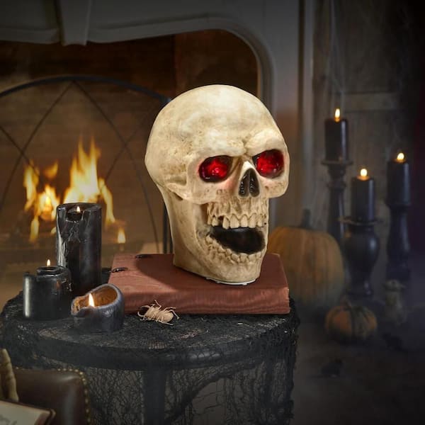 Halloween Classics Animated LED Talking Skull