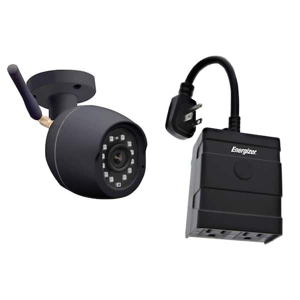 Energizer Wired Outdoor Smart WIFI Bullet Standard Security Camera with
