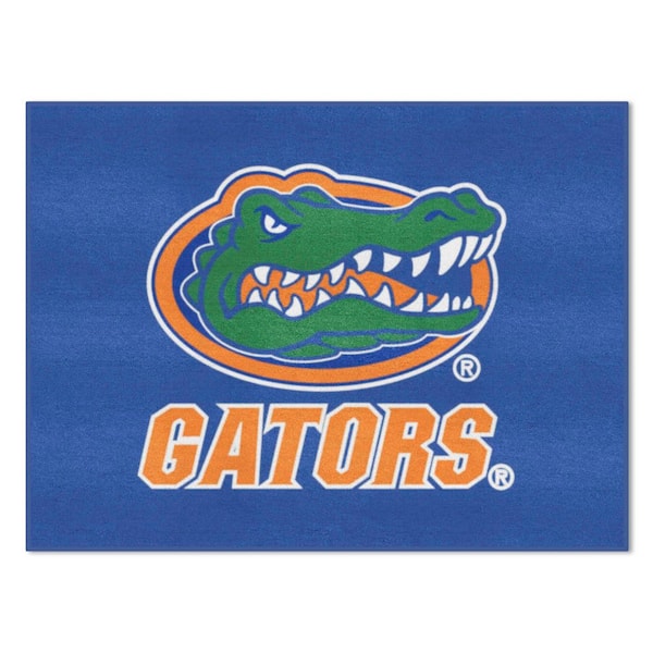 NCAA University of Florida Blue 3 ft. x 4 ft. Rectangle Indoor All-Star Area Rug