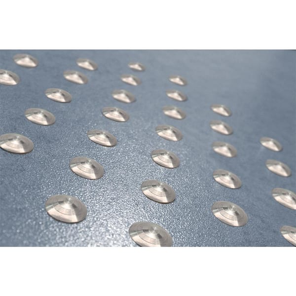 EMAC Novotop Access natural 1 in. D x 0.19 in. W x 1 in. L tactile round shape Aluminum Molding and Transition Trim
