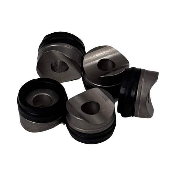 Large Barrel Compressible Tip Seat and Seal for Airless Paint Sprayers, (5-Pack)