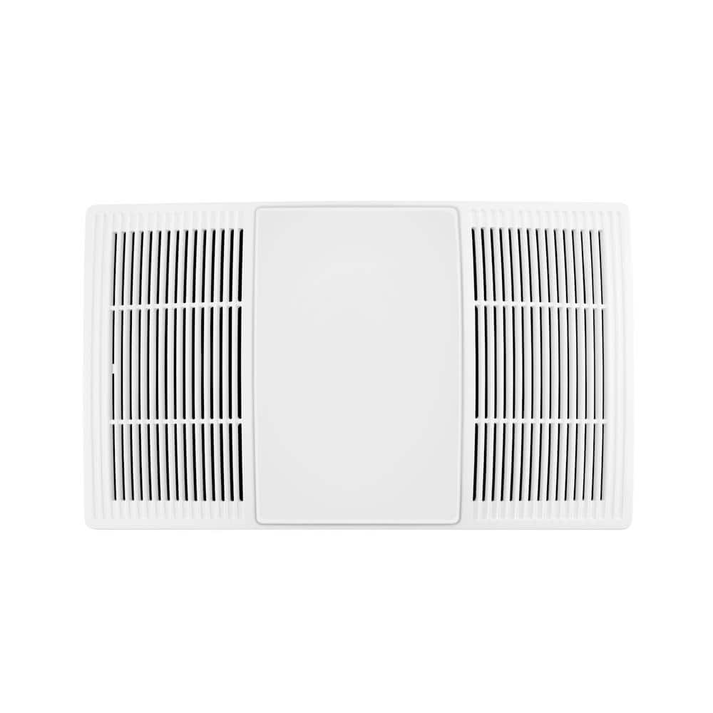 Brighter White 80 CFM Ceiling Mount Bathroom Exhaust Fan with Heater