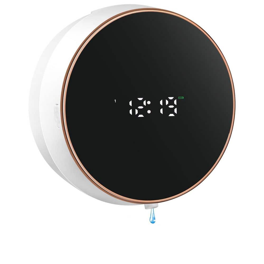 Wudkey White Wall Mounted Plastic Rechargeable Touchless Automatic ...