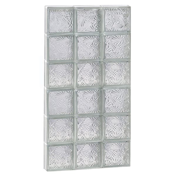 Clearly Secure 22 5 In X 45 In X 3 125 In Metric Series Cuneis   Clearly Secure Glass Block Windows 2448scu 64 600 