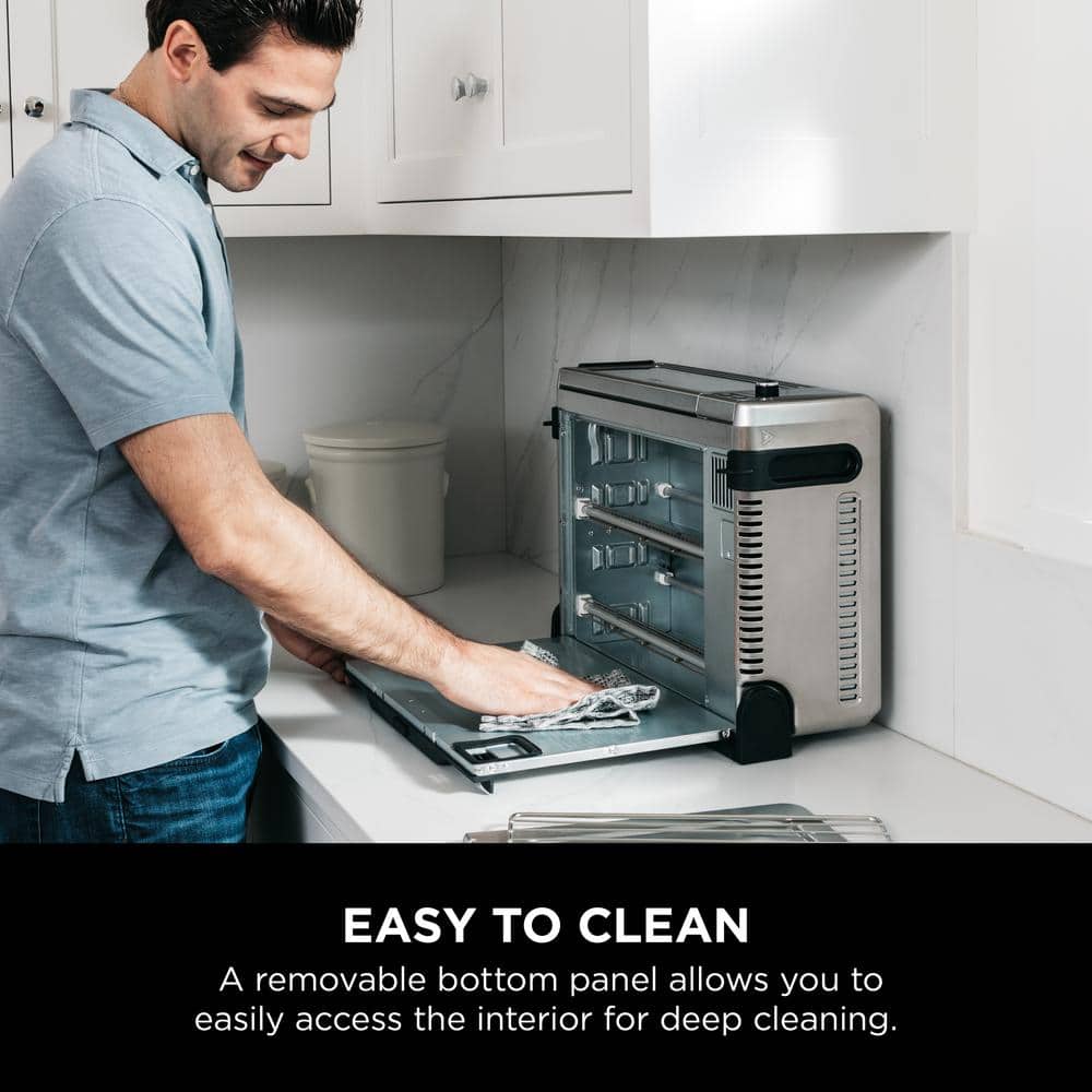 Stainless Steel Digital Air Fryer Oven with Keep Warm Function