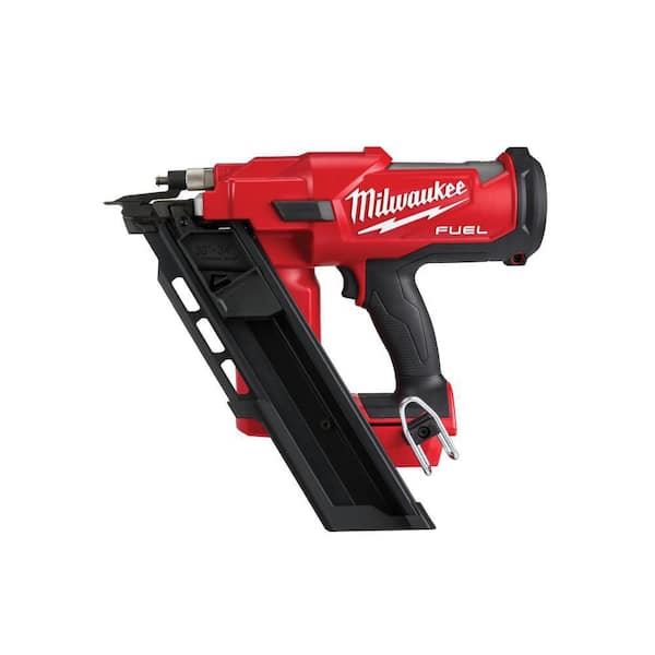 Milwaukee M18 FUEL 3-1/2 in. 18-Volt 30-Degree Lithium-Ion Brushless Cordless Framing Nailer W/10 in. Nail Puller with Dimpler