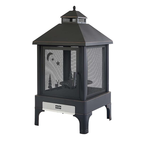 Garden Metal Outdoor Heating Furnace for Backyard Fire Pit Table for Outdoor