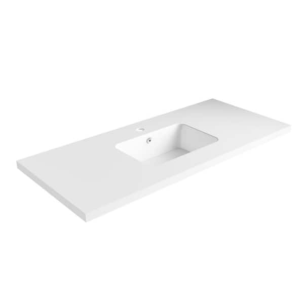 Solid Surface Vessel Vanity Top, Solid Surface Bathroom Vanity Top