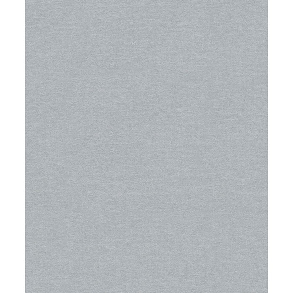 Unbranded Textures Collection Silver Plain Textured Metallic Finish Vinyl on Non-Woven Non-Pasted Wallpaper Roll