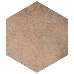 Abadia Hex Natural 8-5/8 in. x 9-7/8 in. Porcelain Floor and Wall Tile (11.5 sq. ft./Case)