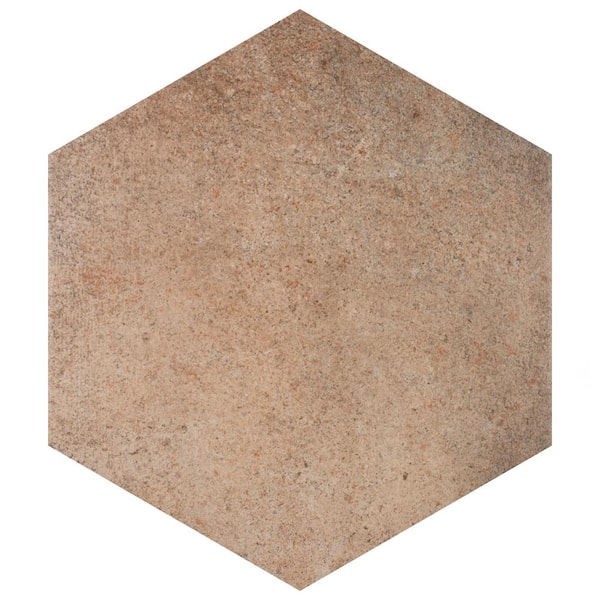 Merola Tile Abadia Hex Natural 8-5/8 in. x 9-7/8 in. Porcelain Floor and Wall Tile (11.5 sq. ft./Case)
